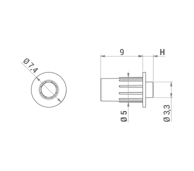 Tornillo de unión VIGIS Componentes para el mueble, Juntas y pasadores -  Italfeltri